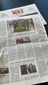 Zeitungsartikel: Das Ruhrgebiet hat zu viele Einkaufszentren