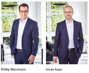 Phillip Mersmann und Imran Kaya von der Brockhoff GmbH in Essen